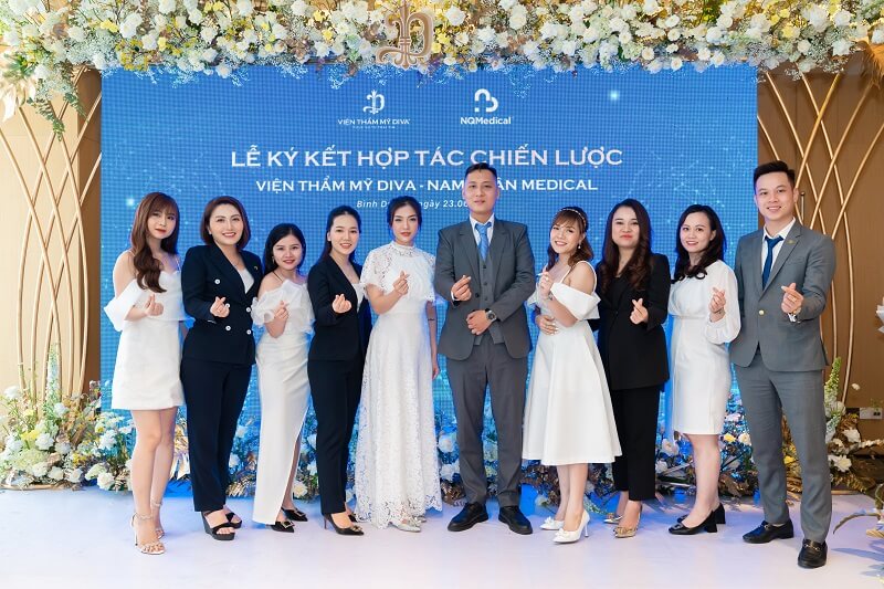 Nam Quân Medical cùng đại diện Viện thẩm mỹ DIVA ký kết hợp tác chiến lược. -7 Nam Quân Medical cùng đại diện Viện thẩm mỹ DIVA ký kết hợp tác chiến lược. -7