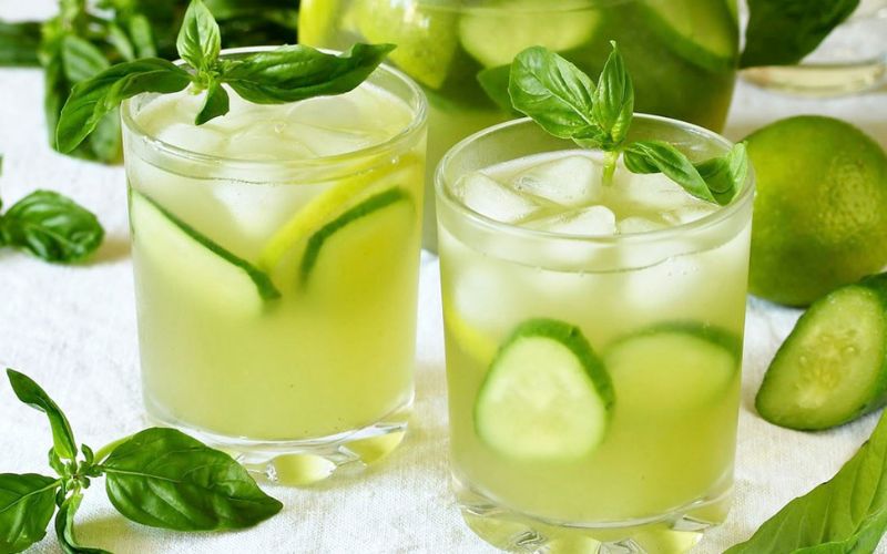 Nước dưa leo giúp làm đẹp da và giảm mỡ bụng rất tốt