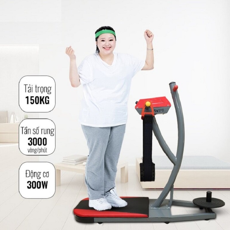 Máy rung dạng đứng có tải trọng lên đến 150kg sử dụng được cho nhiều đối tượng